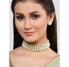 Beautiful Pearl Multilayer Beaded Choker Necklace Set for Women