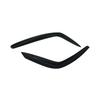 A16P-ABS Spoiler Kit Front Bumper Lip Wind Splitter Fog Light Eyebrows Gloss Black For Skoda 2016 2017 2018