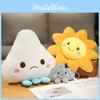Theme Weather Plush Toy Cloud Thunder Rain Sunny Day Soft Doll Gift Teens Kids