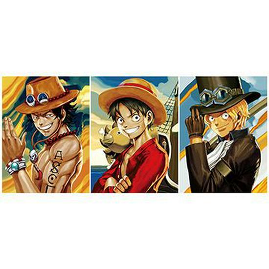 One Piece 3D Anime Farbverlauf Lentikular Stereoskopisches Gemälde