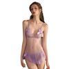 Sexy underwear lace sexy mesh summer perspective butterfly hollow suspender pure desire girl private house