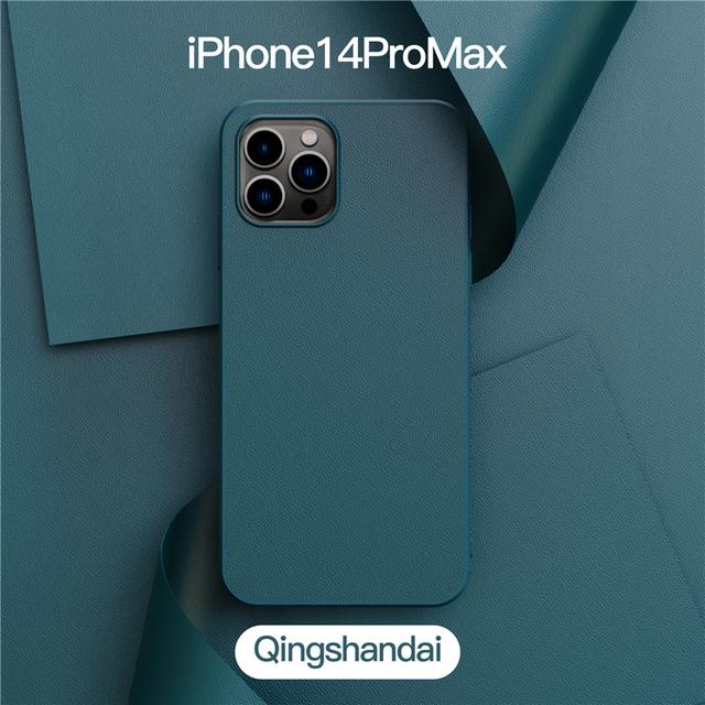 

Оригинальный кожаный матовый чехол для телефона Iphone 14 11 12 13 Pro Max Mini Xs X Xr 8 7 Plus Se, мягкий силиконовый противоударный чехол-бампер For iPhone 13 Pro