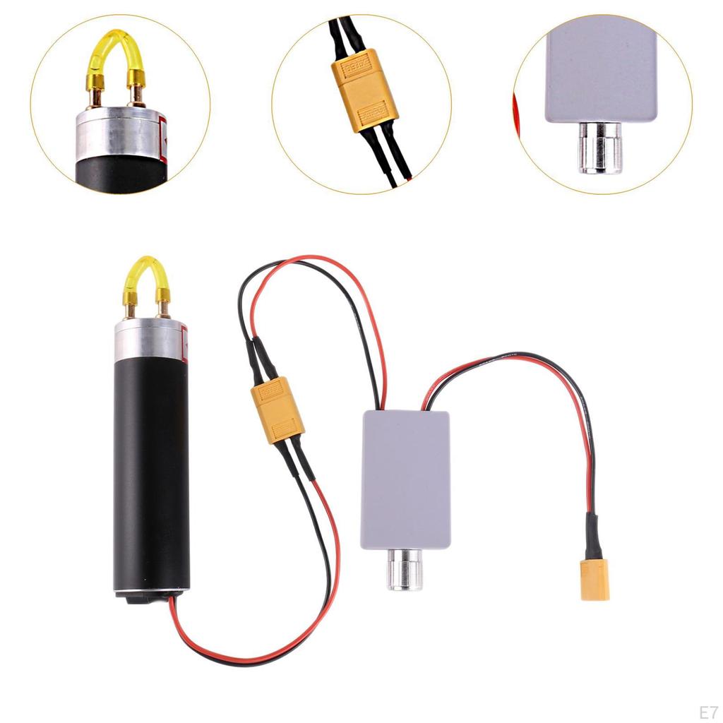 Aircraft Electric Gear Pump Gasolene Engine Fuel Heat-resistant Controller for RC Model