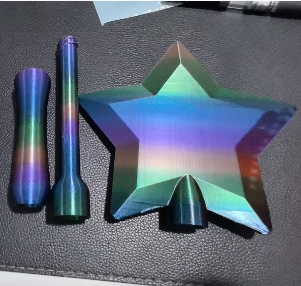 Shaped Star Card Clip Magic Wand Style Non-Contact Payment Tool Durable Scratch Resistant Plastic Card For Quick Payments