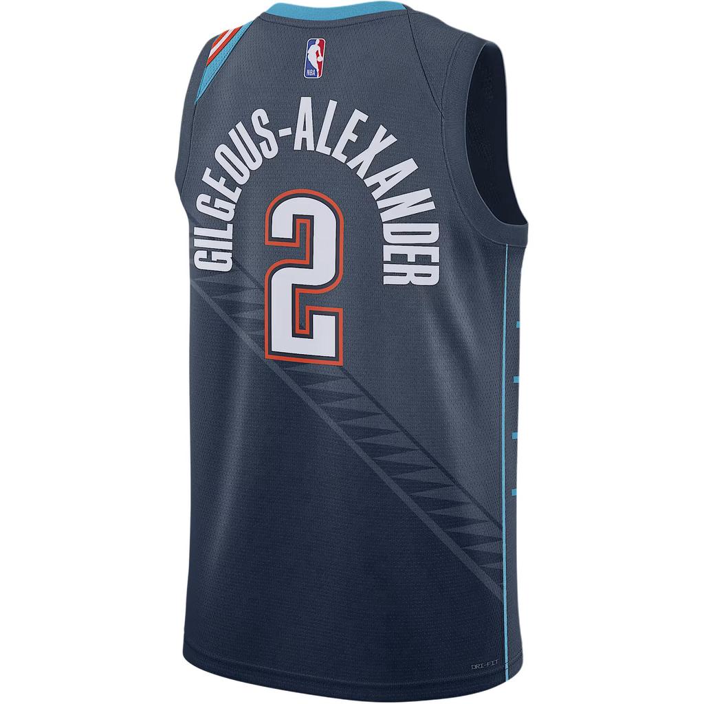Nike NBA FW25 Shai Gilgeous-Alexander City Edition Dri-FIT Ärmelloses Basketballtrikot Herren Tops HM5990-437