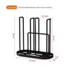 Wall Mounted Storage Rack Metal Cup Dispenser Creative Disposable Cup Holder