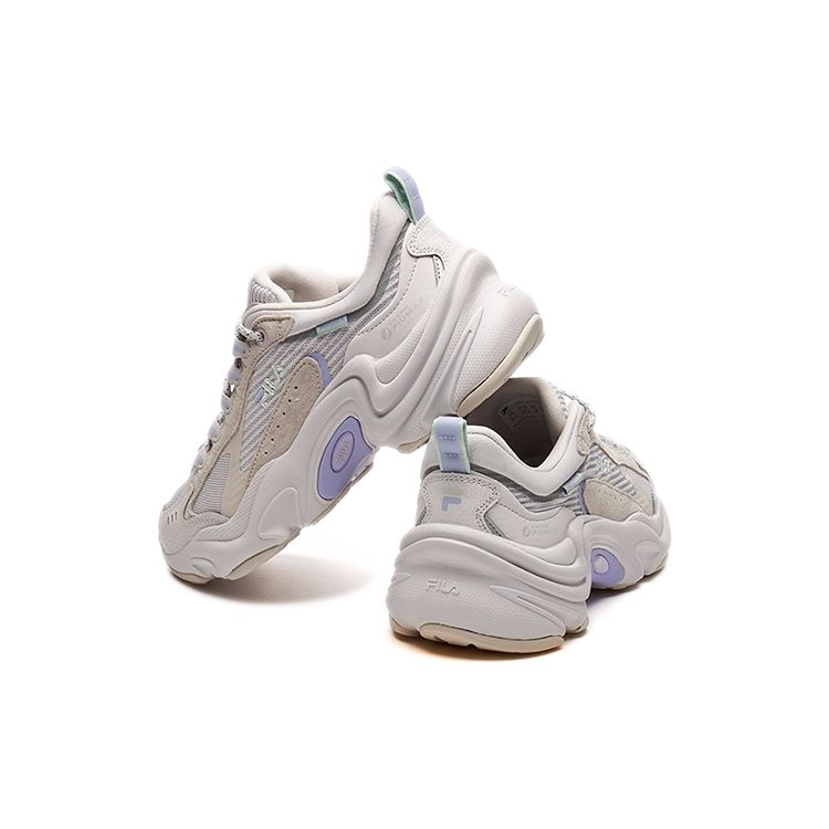 Fila Pantera Comfortable Shock Absorbing Wear Resistant Low Top Dad Shoes Women Sneaker Gray F12W141107FNC