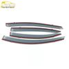 3D Stainless Steel Rain Deflector Strip for Kaiyi C3: Fits 16 Models, Exterior Trim & Decoration Accessory