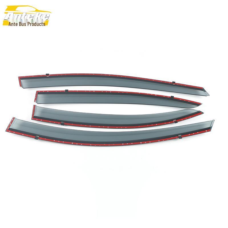3D Stainless Steel Rain Deflector Strip for Kaiyi C3: Fits 16 Models, Exterior Trim & Decoration Accessory