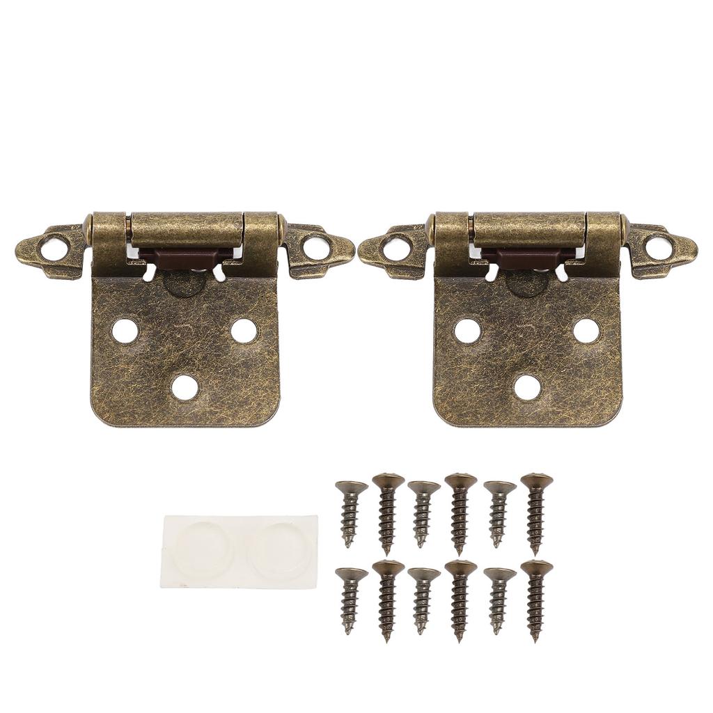 RV Cabinet Hinge 1/2in Overlay Self Closing Cabinet Hinge Hardware for Rv Boat Bathroom Kitchen