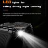 Militärische QTLLBT SmartWatch 1,46 Zoll HD LED Taschenlampe Kompass Fitness Tracker mit Funktion Sportuhr, Herzfrequenz SPO2 Kompatibel mit
