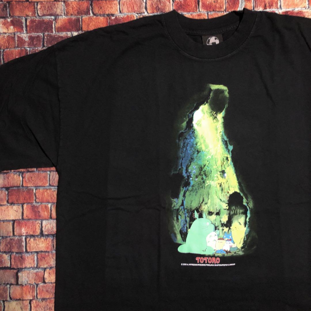 

[USED] Totoro Ghibli Anime T-shirt, Made in USA, Vintage, Rare, Movie, Heisei Era, Retro