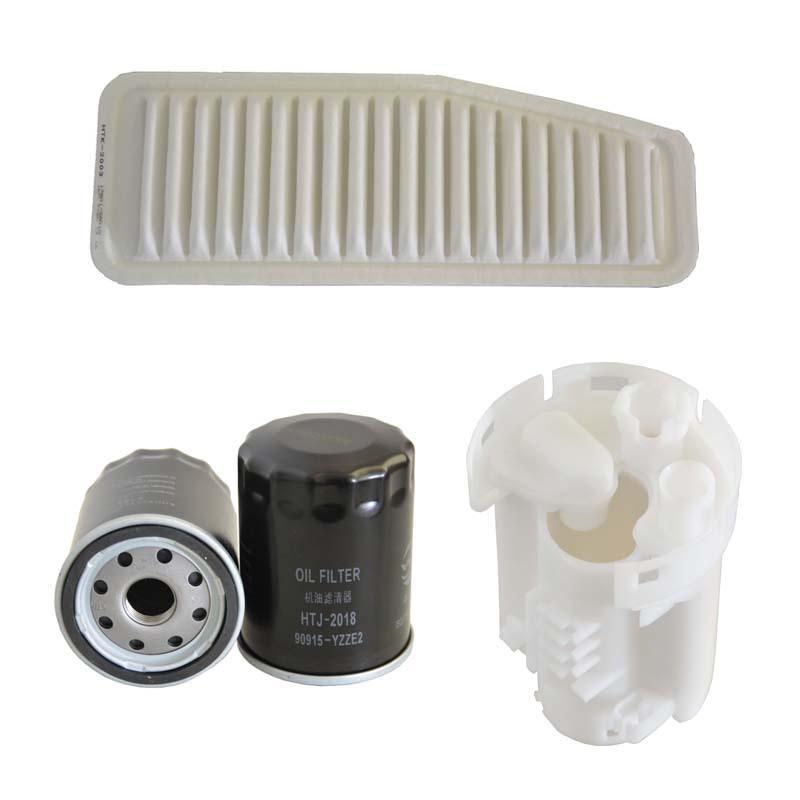 AIR FUEL OIL FILTER for RAV4 XA20 2000-2005 2.0L 17801-28010 90915-YZZE2 90915-YZZJ2 W610/9 23300-28040