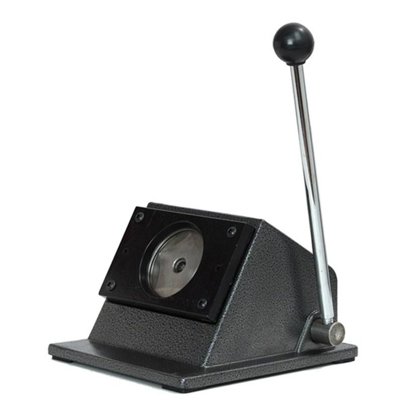 Multi-Size Metal Badge & ID Card Circle Cutter Machine