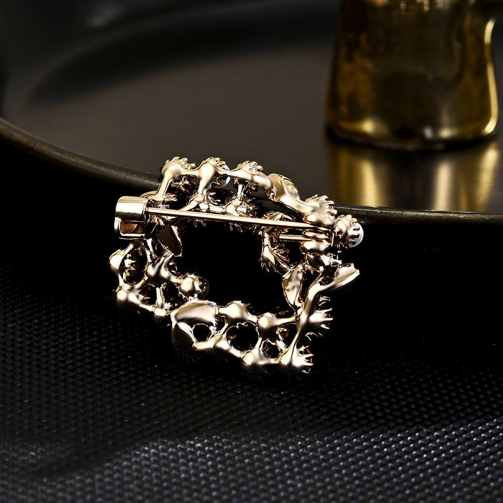 Senior Brooches Flower Leaf Brooch Pins for Women Suit Pendant  Fashion Brooches Jewelry