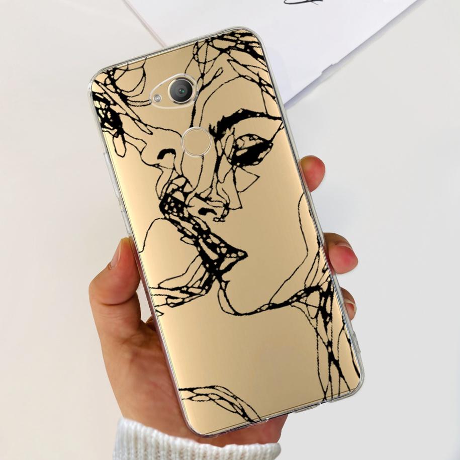 For Sony Xperia XA2 XA 2 Case H3113 H3123 H3133 H4113 Cover Cute Astronaut Silicone Soft Fundas For Sony Xperia XA2 Ultra Hoesje