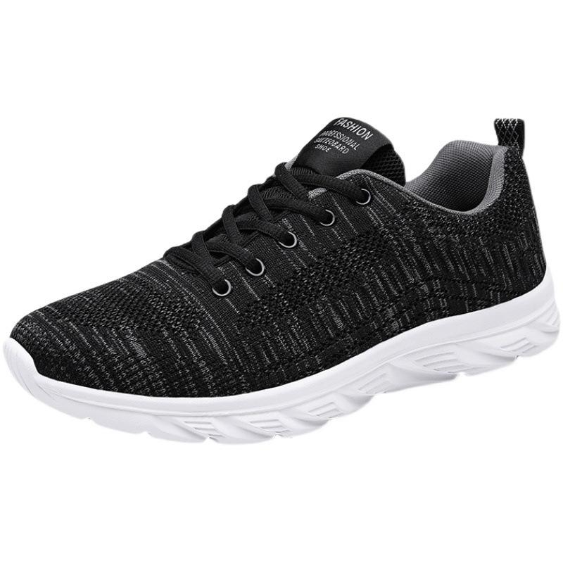 Clearance Broken code Picking up leaks Men's mesh breathable casual sports shoes Lightweight soft soles Student running shoes Work shoes Tide