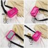 Women Clear Purses Sweet Handbags Crossbody Bags Transparent Jelly Bag Messenger Bag Shoulder Bag
