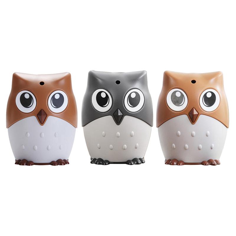 Cute Cartoon Owl Toothpick Holder Desktop Automatic Toothpick Dispenser Tooth Pick Container Family Bar Accessories