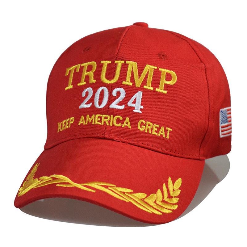MAGA Hat Donald Trump Cappello Rosso Nero Scuro MAGA Hat 2024 Trump Merchandise 45-47 Make America Great Again Berretto da baseball, Cappello Maga Nero Scuro, Taglia unica