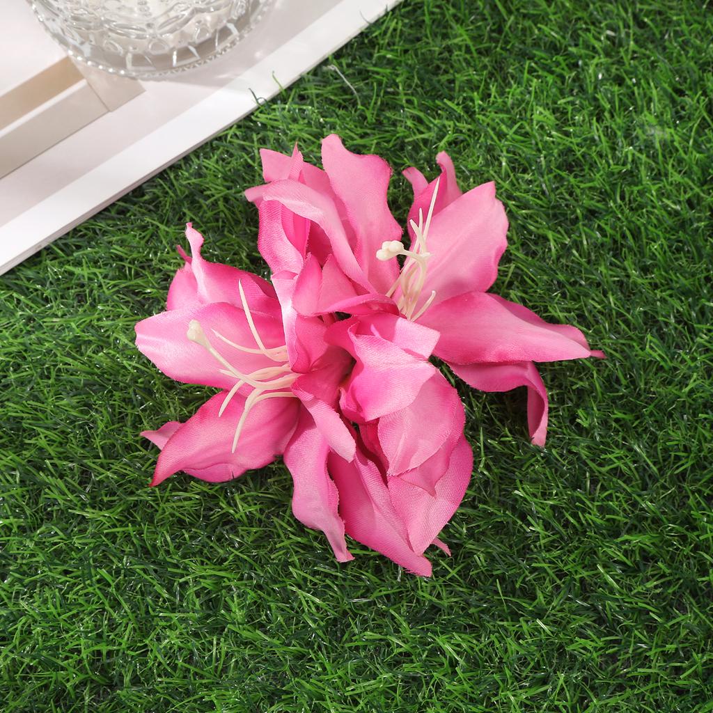 Orchidėjų Gėlių Plaukų Sagtys Bohemiška Maža Plaukų Sagtis Vestuvinė Sagtis Paplūdimio Vestuvių Gėlė Moteriška Šventinė Plaukų Sagtis Plaukų Aksesuarai