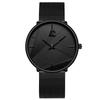Dijanes Simple And Stylish Men'S Milan Mesh Belt Watch Business Leather Belt Quartz Watch