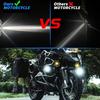 1/2 Pcs Alloy Motorcycle Fog Light Spot Driving Light DRL Kits for BMW/Honda/Yamaha/Suzuki