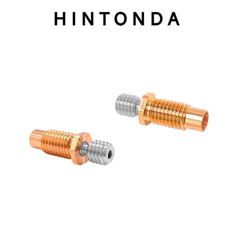 E3D V6 Titanium Copper Bimetal Throatpipe for CR-10, Vyper, Mega, Ender 3 3D Printers