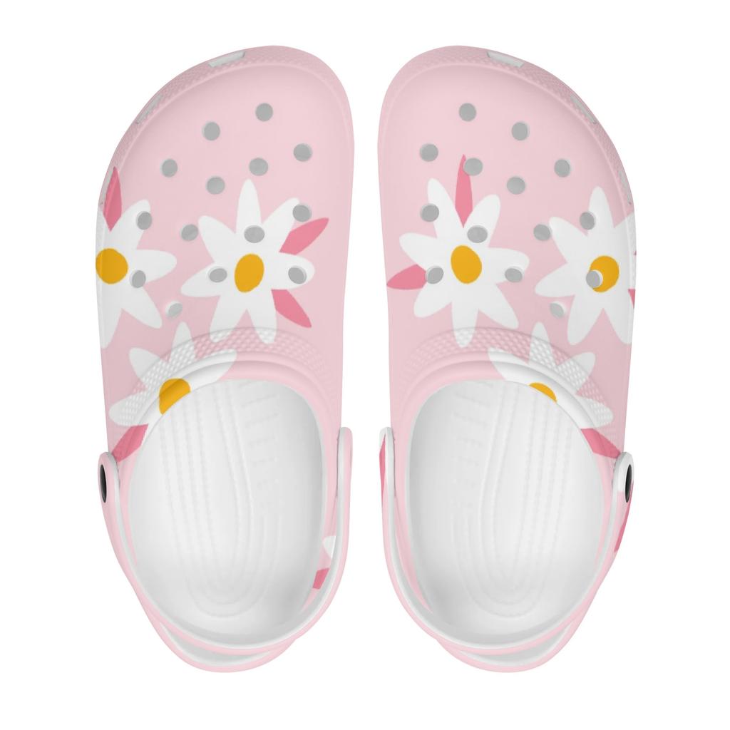 Graphic Printed EVA Casual Clogs Women Men Soft Sole Soft Comfortable Slip On Sandals Slippers Summer Daily Leisure Shoes