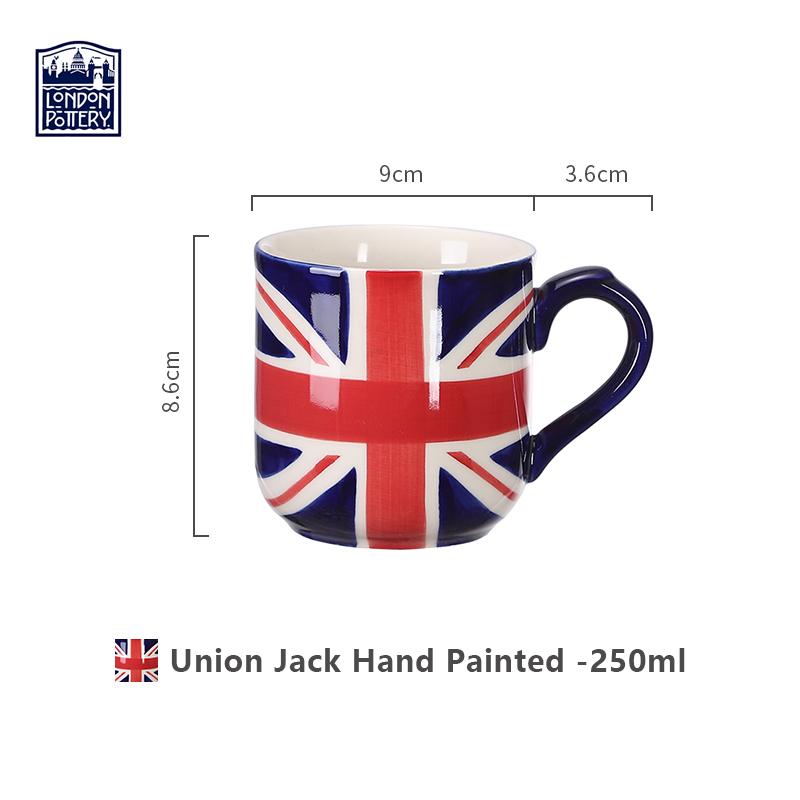London Pottery Hand-painted flag Series Mug