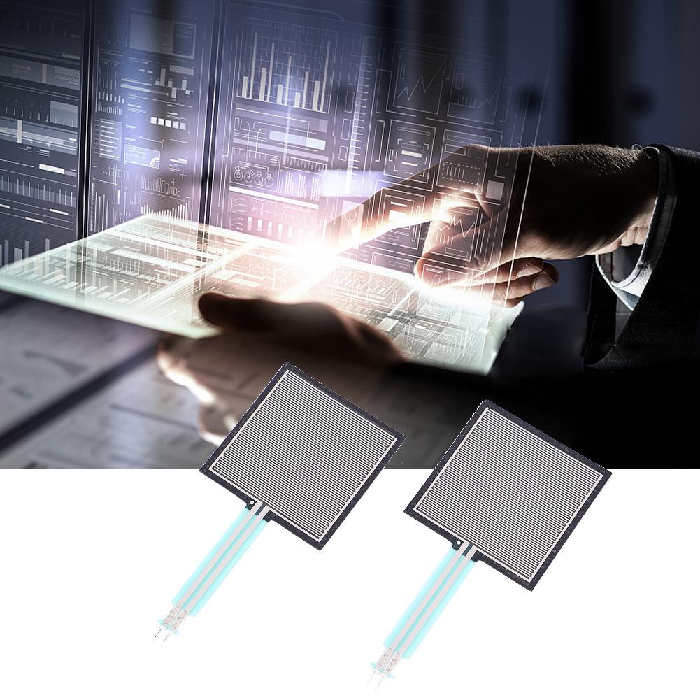 2pcs Flexible Film Pressure Sensor Force Sensitive Resistor 20g-10kg RP-S40 LT