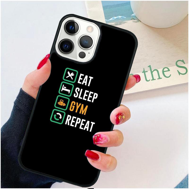 No Pain No Gain Gym Phone Case For iPhone 17 Air 16 pro max 15 14 plus 12 13 Soft Bumper Shell Cover coque