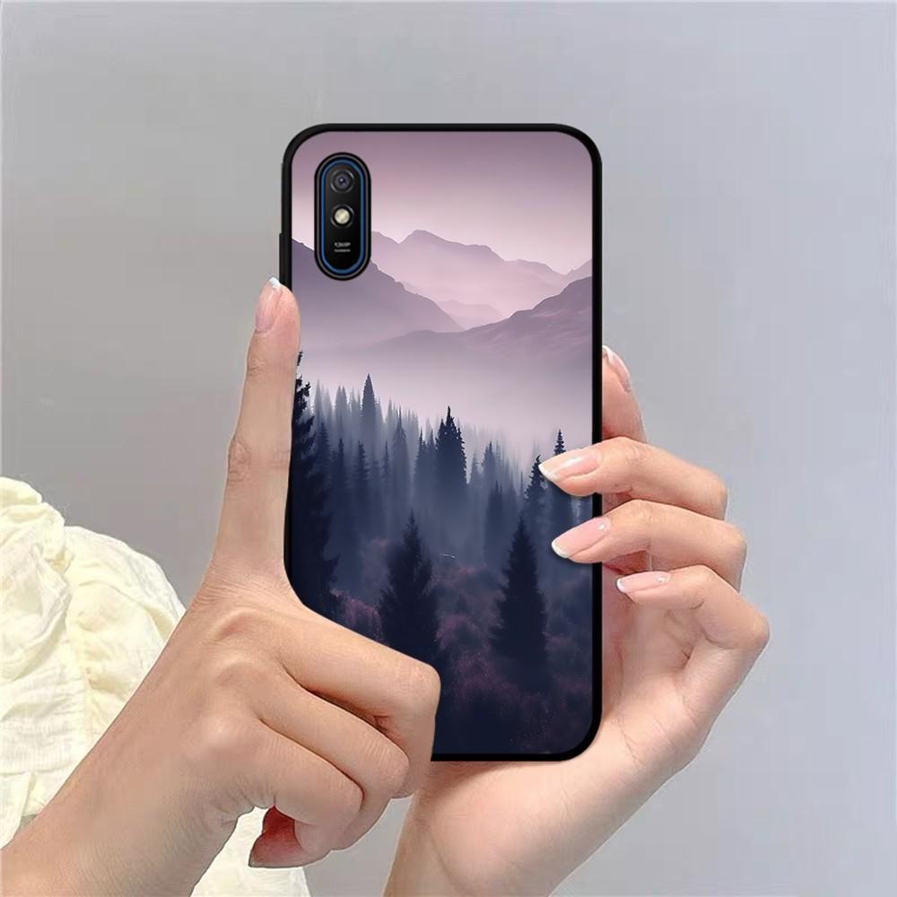 Forest Landscape Phone Case For Redmi 5 6 7 8 9 10 Plus Pro 6 7 8 9 A GO K20 K30 K40 Pro Plus F3 Fundas
