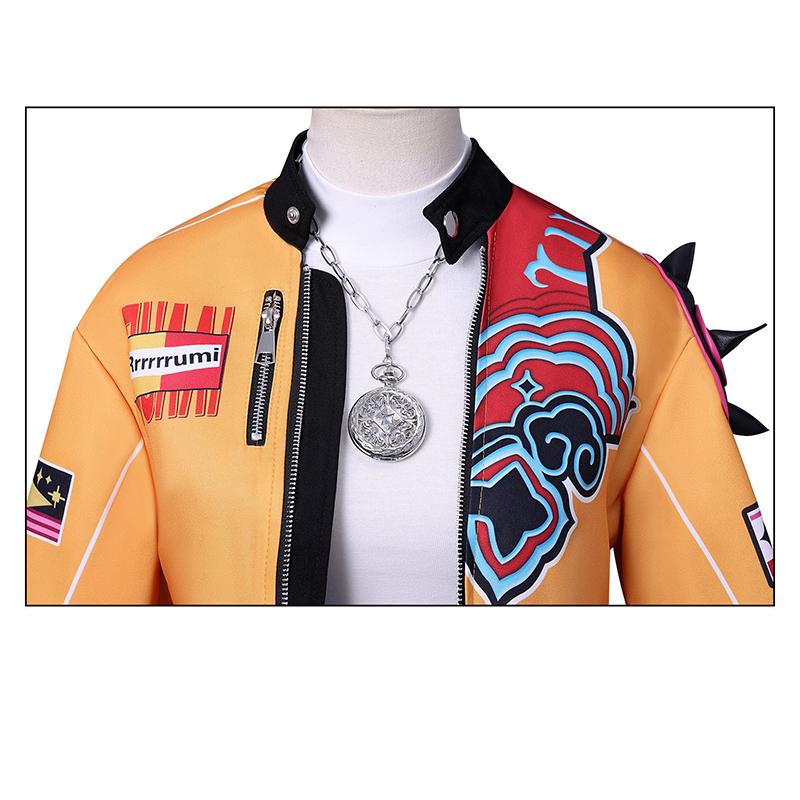 Anime Figures K-pop Demon Hunters Rumi cosplay Costume Halloween Uniform Carnival Party Adult Coat Skirt For Woman