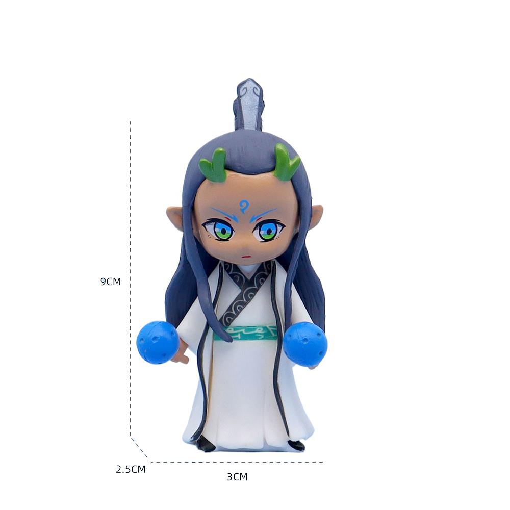 2025 Новый Аниме Нэчжа Рождение Демона Нэ Чжа Аобин Мультяшные Фигурки Действия Модель Украшения Подарки на День Рождения для Детей