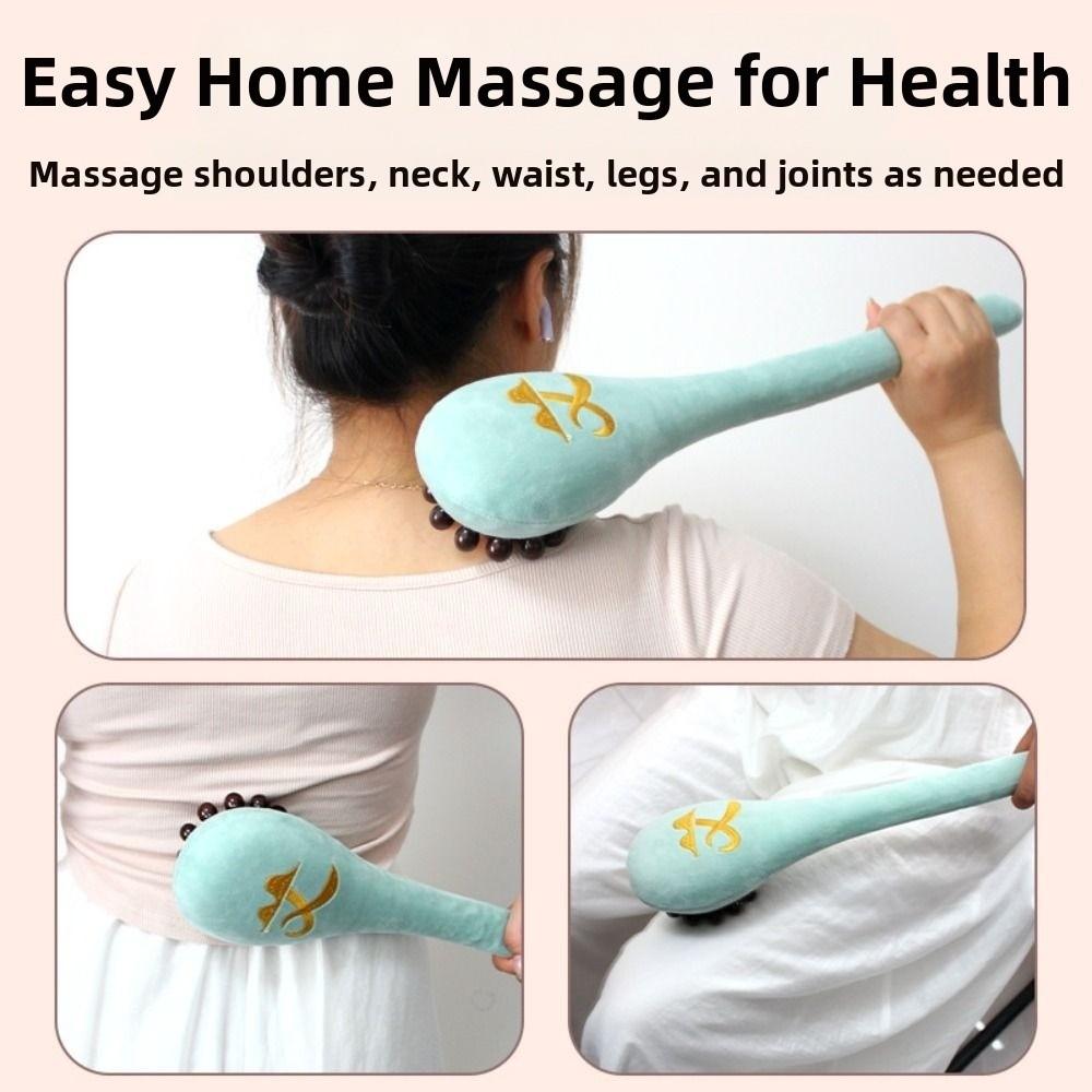 Portable Design Meridian Massage Stick Multifunctional Back Tapping Tool  Self Massage