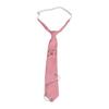 Student Pre Tied Neck Ties Preepy Look Pearls Star Metal Chain Dark Tie Cravat Neck Wear Accessories