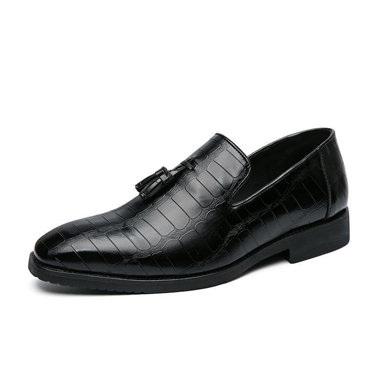 New Patent Leather Mens Loafers Wedding Formal Dress Shoes Men Casual Fashion Slip On Shoes Party Club Footwear Business Oxfords