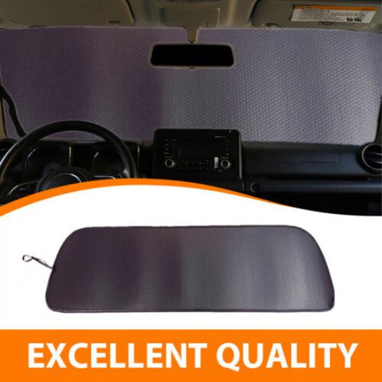 Windshield Sunshade, Front Window Shade Foldable Sun Visor For Jeep Wrangler JL