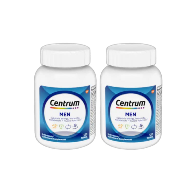 Centrum Men's Multivitamin 240 Tablets (120 Tablets + 120 Tablets)