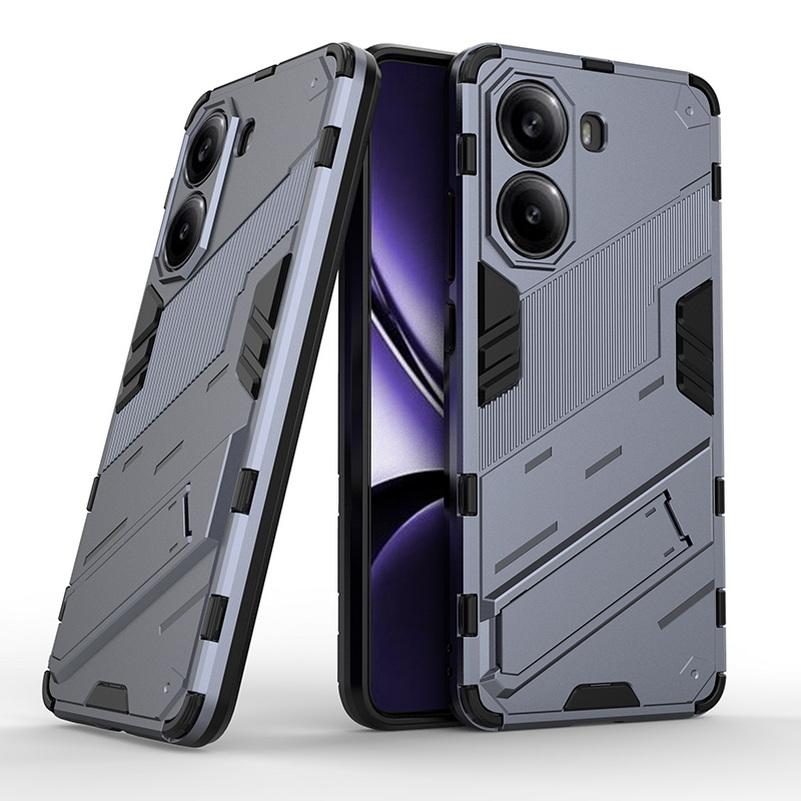 Invisible Integrated Bracket Case for Xiaomi Redmi Turbo 4 3 Redmi 14C 13 13C 12 12C Redmi A4 A3 A2 A1 KickStand Protect Cover
