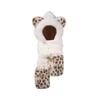 3 in 1 Winter Scarf Hat Knitted Windproof Warm Elastic Tiger Pattern Thermal Hat