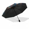 1pc Christmas Sleigh Dogs Umbrella with Plastic Handle,Suitable for All Seasons Umbrellaptys26075