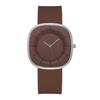 Japanese Minimalist High-Value Creative Student Niche High-End Women'S Sugar Cube Silicone Watch