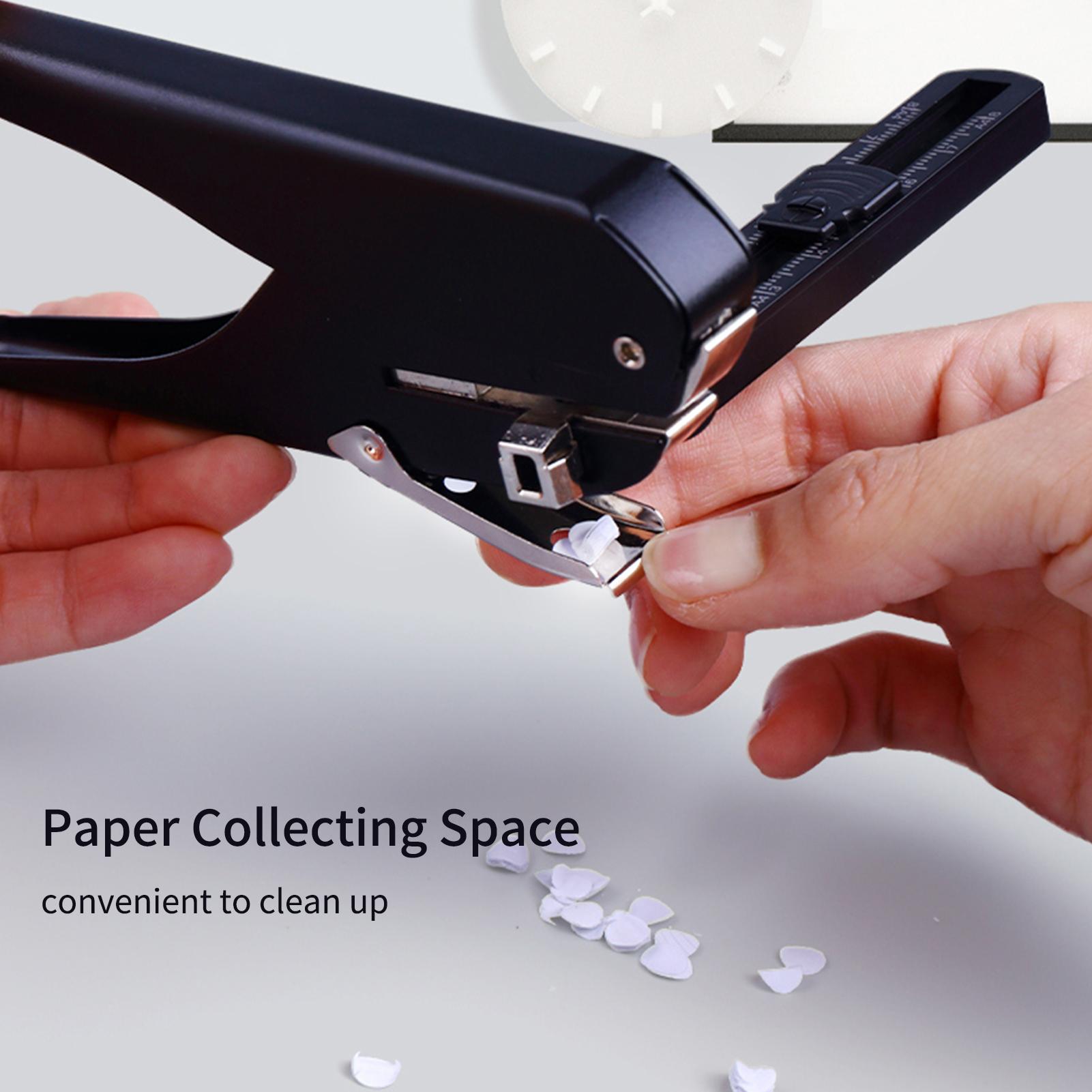 

KW-trio 1/4 Дырокол с одноотверстным перфоратором со стандартной линейкой Ручной металл 20 листов Емкость