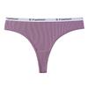 TERMEZY Sexy Ribbed Thongs for Women Solid Color Cotton T-Back Panties Sporty Comfortable & Body-hugging Underwear