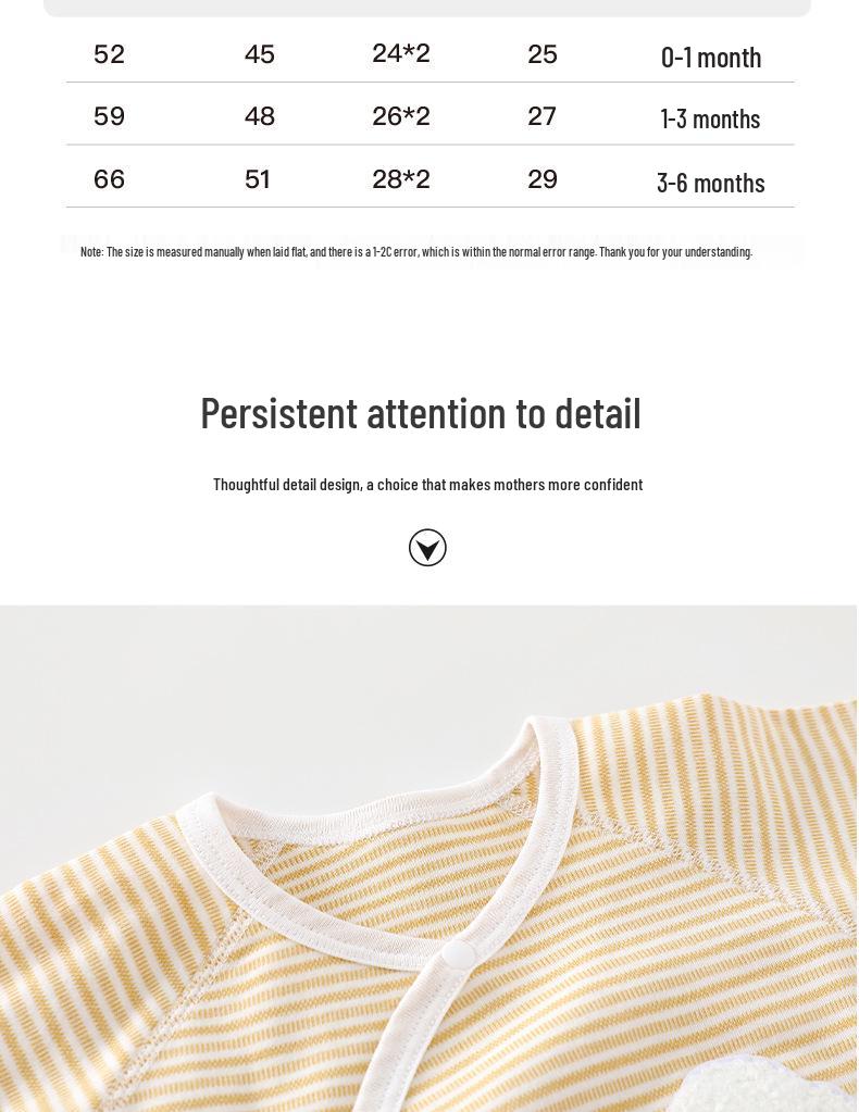 Pure Cotton Newborn Baby Bodysuits & Pajamas: All-Season Styles for Boys & Girls
