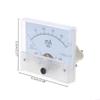 Compact Ammeter Analog Amp Meter Gauge Rectangle Panel Meter Current Tester 1A/2A/30A/50A/100A/100ma for Industrial