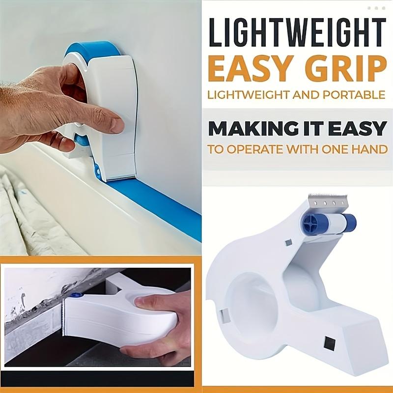 Professional Painter's Masking Tape Dispenser, Durable ABS Handheld Tape Applicator for Home and Industrial Use Tools