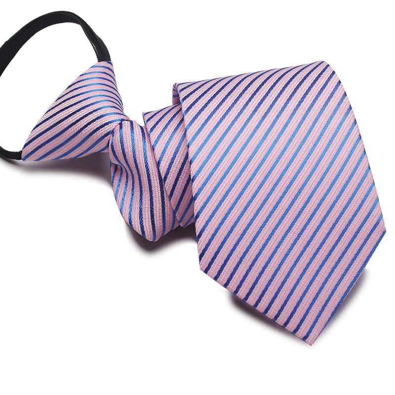 Mens Business Polyester Tie With Arrow Design And Zipper Closure For Office